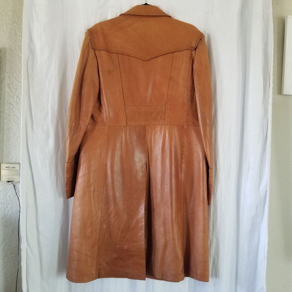 Fantastic International | Vintage 70s Leather Jacket - Picture 3 of 9